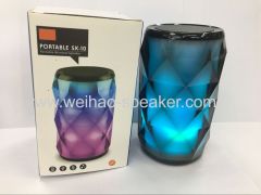 high sound quality led light Large Portable bluetooth speakers light mode