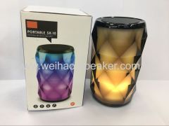 high sound quality led light Large Portable bluetooth speakers light mode