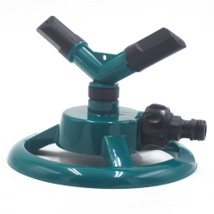 Plastic 2-arm yard water rotary sprinkler