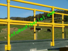 FRP Handrails Fittings Anti-Corrosion for Securing Stair Guardrail