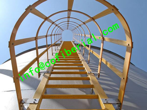 FRP LADDER RUNG- Ideal Selection of Large Anti-skid Material