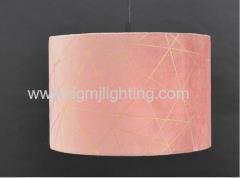 Velvet With Foil Print Pedant Shade D300mm