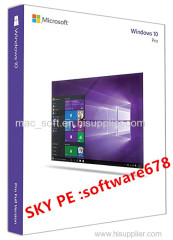 Wholesale Windows 10 Pro Key COA Sticker OEM Brand 100% Online activation