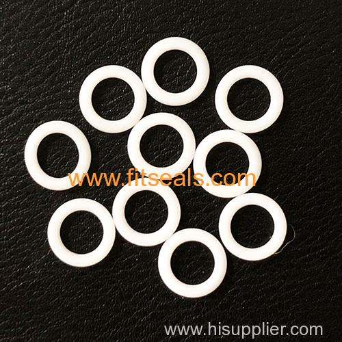 Teflon White O-Ring. PTFE O-RINGS