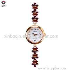 XINBOQIN China Supplier Wholesale Japan Movement PC21 Quartz Watch Lady Fashion 3ATM Water Resistant