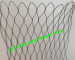 Stainless steel knotted rope mesh