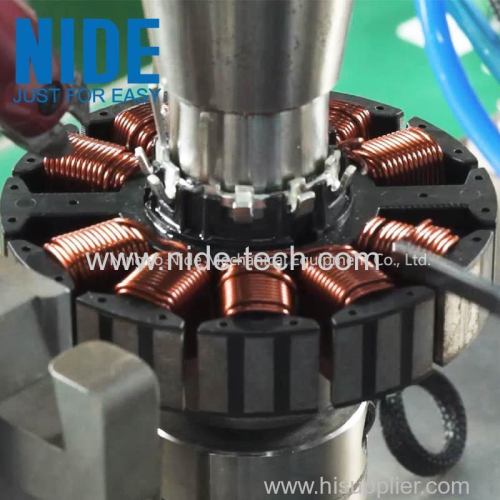 Brushless motor armature rotor needle winding machine