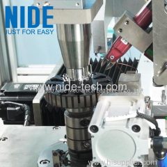Brushless motor external armature rotor coil winding machine needle winder