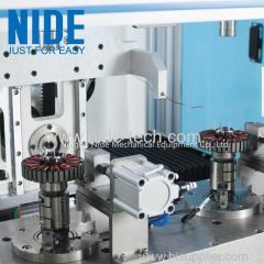 Brushless motor external armature rotor coil winding machine needle winder