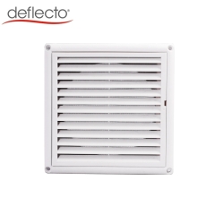 Plastic Louver Vent with Mesh for HVAC System