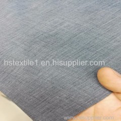 Polyester Cotton Grey Plain Lining Fabric
