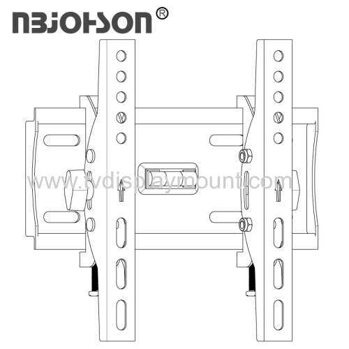 17"-37" Universal Tilting Flat Wall Mount Bracket