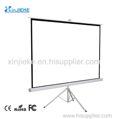 Wholesale 72-120 inch Portable Projector Screen / Foldable Standing Tripod Projection Screen
