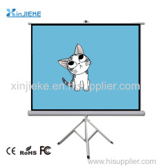 Wholesale 72-120 inch Portable Projector Screen / Foldable Standing Tripod Projection Screen