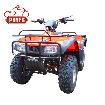 phyes 4 wheeler atv quad for adults 250cc with atv timber trailer