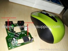 Wireless mouse IC Optical sensor KA8 DIP8L 3-6 buttons DPI 400/ 500/ 600/ 800/ 1000(Default)/ 1200 / 1600