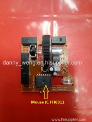 Wireless mouse IC Optical sensor FH8811 and receiver no need transmitting module