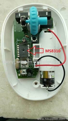 Wireless mouse IC Optical sensor MS8310 and receiver no need transmitting module