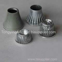 Aluminium Casting of LED streetlight housings Light Screw Socket Die Casting