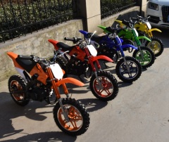 2 Stroke 49cc Mini Bike for Kids Hand pull start/Children fuel Motorbike/Gasoline Motorcycle