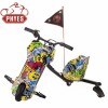 phyes Non Foldable and CE Certification 3 wheel drifting Scooter