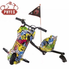 phyes Non Foldable and CE Certification 3 wheel drifting scooter