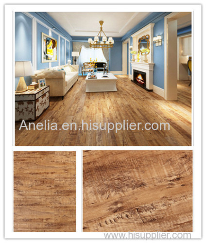 vinyl flooring wood effect texture self adhesive renewable material environment friendly