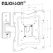 NBJOHSON 17-42 Inch Simplicity Metal Full Motion TV Wall Mount Bracket