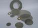 Stainless steel filter disc for screening round shape filter disc with frame or without frame plain weave filter disc