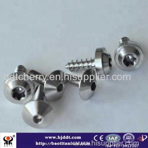 titanium alloy bolts screws for bike DIN912