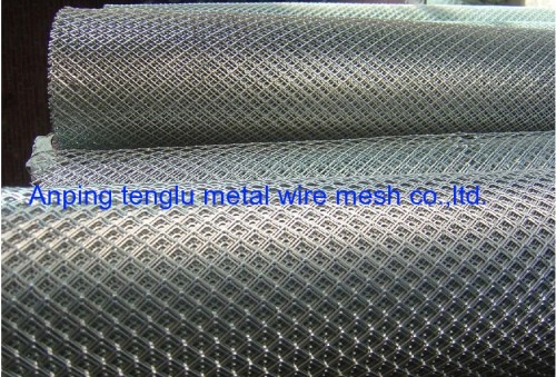 Diamond pattern expanded wire mesh stainless steel wire mesh