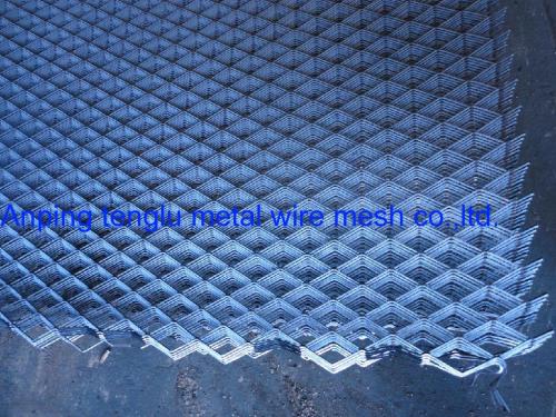 Diamond pattern expanded wire mesh stainless steel wire mesh 