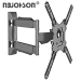 Articulating Full Motion Multi Position for 17-inch To 56-inch Tv Accessible Tilt Mechanism with 180° Swivel Functio