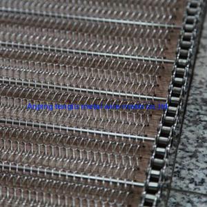 Stainless steel chain conveyor belt high quality stainless steel flat wire belt 