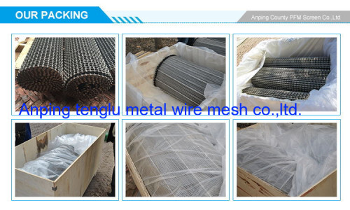 Stainless steel chain conveyor belt high quality stainless steel flat wire belt 