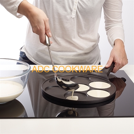 7-CUP-PAN casting aluminum blini pan