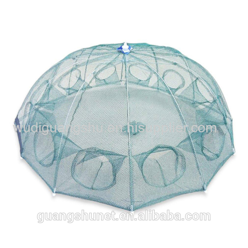 Green Foldable Crab Pot Trap/Crab Pot Net/Crab Trap Wire/Folding Crab Trap