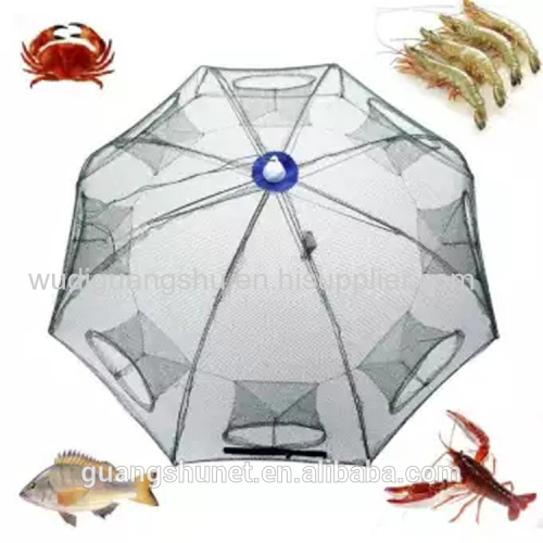 Green Foldable Crab Pot Trap/Crab Pot Net/Crab Trap Wire/Folding Crab Trap