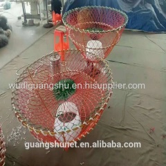 Chinese Steel Wire Folded Crab Trap/Wire Fish Trap/Fishing Net Trap