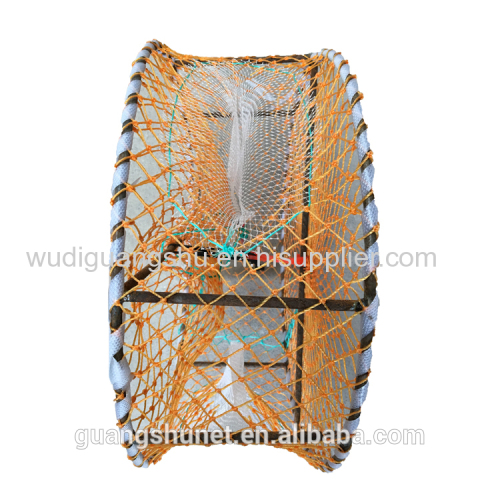 Chinese Steel Wire Folded Crab Trap/Wire Fish Trap/Fishing Net Trap