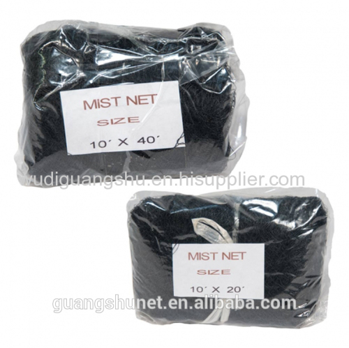 Chinese Factory 20*5 M Black Hunting Bird Net/Bird Mist Net/Snake Net/Bats Net