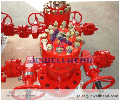 Wellhead Tubing Spool With Tubing Hanger Bottom Flange 11