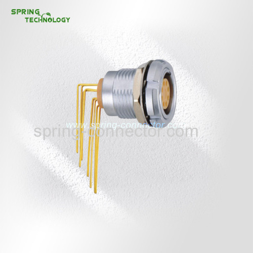 SPRING Socket Suitable for Printed Circuit Boards 90 Corner Needle Pin