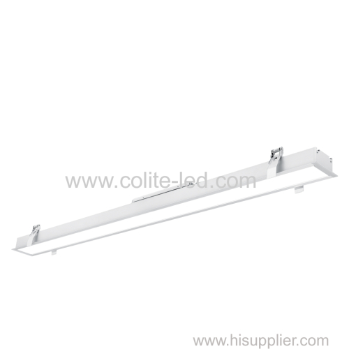 Aluminum linear lighting Recessed type 600mm 1200mm 1800mm 2400mm length optional