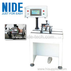 Automatic motor rotor testing equipment Armature Dynamic Balancing Machine