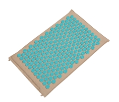 Organic linen acupressure mat shakti mat with coconut fiber