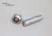 Waterproof Metal Push pull Female Socket M12 Thread Mounted