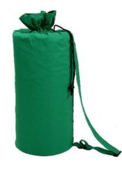 Cotton carry bag for spike mat and pillow set package