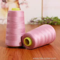 Wholesale Spun Polyester 100% Sewing Thread 40/2 30/2 20/2 For PP Woven Bag Elastic Thread Factory Supply in China