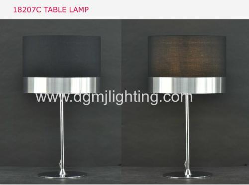 Table Lamp with copper PVC shade H 450MM